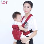 LZH 2020 New Ergonomic Baby Carrier Backpack 0-36 Months Kangaroo Infant Bag Pouch Sling Hipseat Backpack Soft Safety Carrier